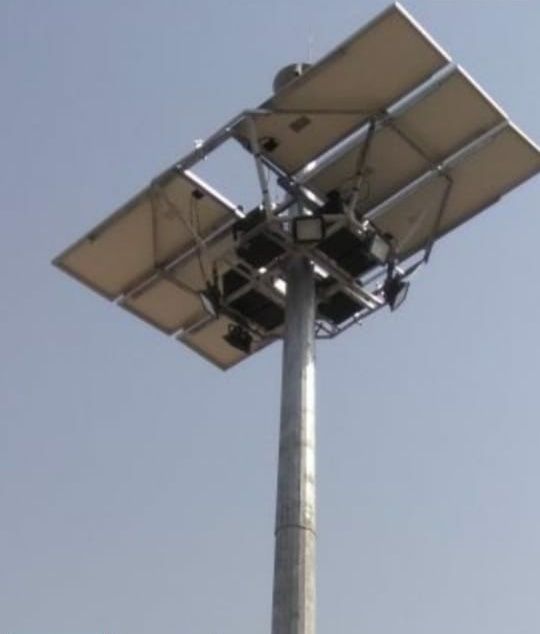 Octogonal Galvanized Pole in West Bengal