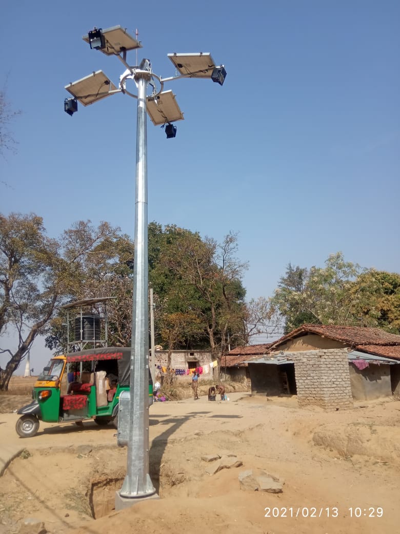 Solar High Mast manufacturers in West Bengal